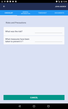 Tablet cloneable category questions