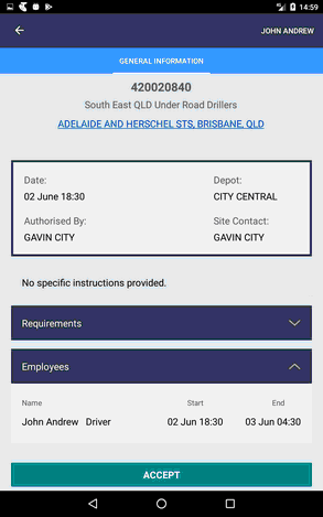 Tablet General Information