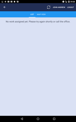 Tablet no assignment found